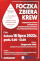 2022-07-16 Foczka Zbiera Krew - plakat