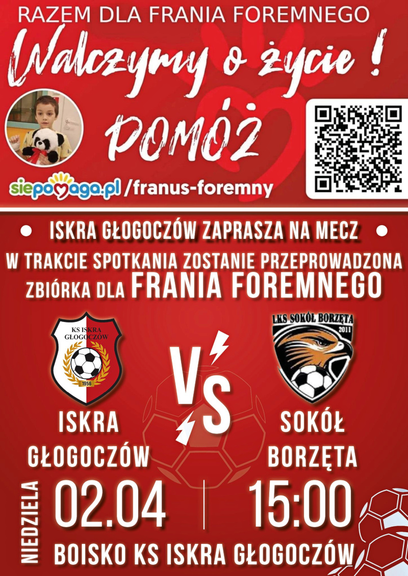 2023-04-02 Mecz Iskra-Sokół - plakat