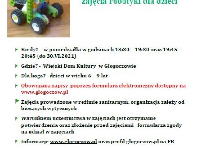Roboty w Głogoczowie v4
