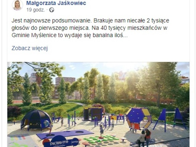 Głosujemy! Pomagamy! Razem możemy więcej!