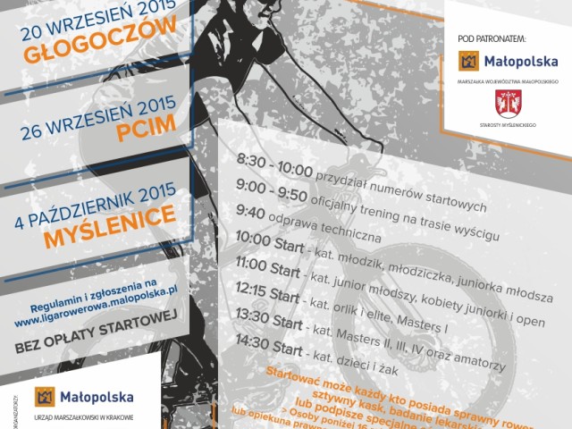 WYŚCIG KOLARSKI W GŁOGOCZOWIE!