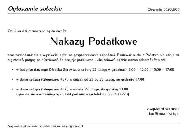 Wydawanie decyzji podatkowych