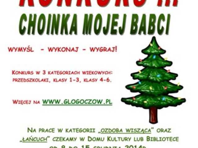 KONKURS: Choinka mojej babci!
