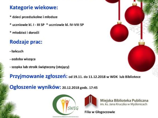 OZDOBY CHOINKOWE CZAS ZACZĄĆ ROBIĆ