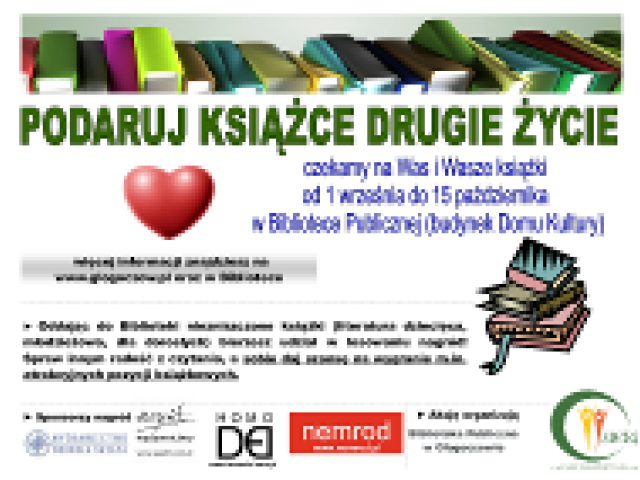 Podaruj Książce Drugie Życie