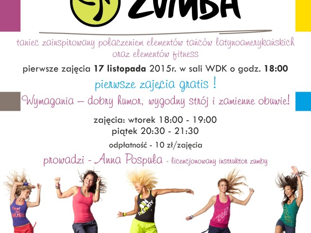 ZUMBA W GŁOGOCZOWIE!
