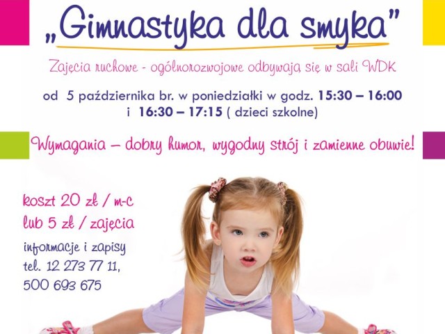Gimnastyka dla smyka!