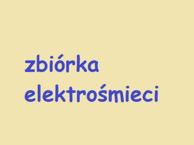 ZBIÓRKA ZUŻYTEGO SPRZĘTU RTV-AGD - 18.07.2020