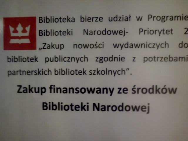 PROGRAM BIBLIOTEKI NARODOWEJ