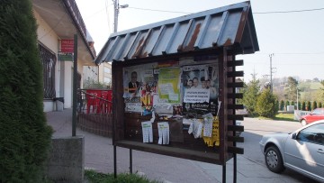 Informacje są dobre - Nowe tablice informacyjno-ogłoszeniowe w Głogoczowie