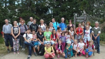 Wakacyjna wycieczka na Turbacz