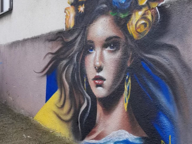 Ukraina na ścianie WDK