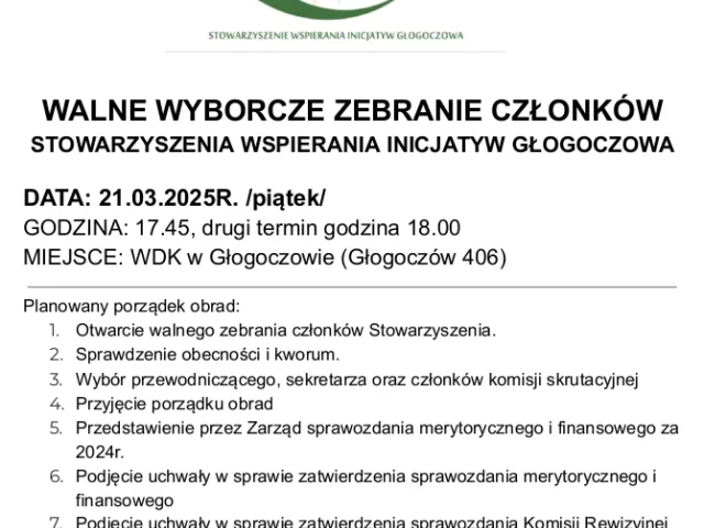 Walne Wyborcze Zebranie SWIG