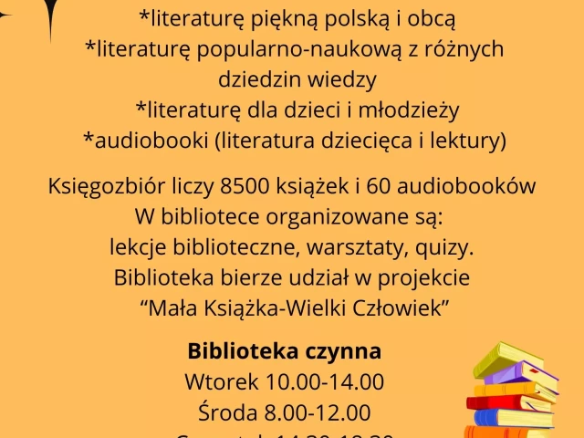 Biblioteka zaprasza